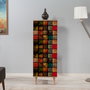 Hanah Home Zapatero 723 Roble Sonoma - Organizador de Calzado 135x50x38 cm, Tablero Partículas Melaminado, Amplio Almacenamiento, Estilo Moderno